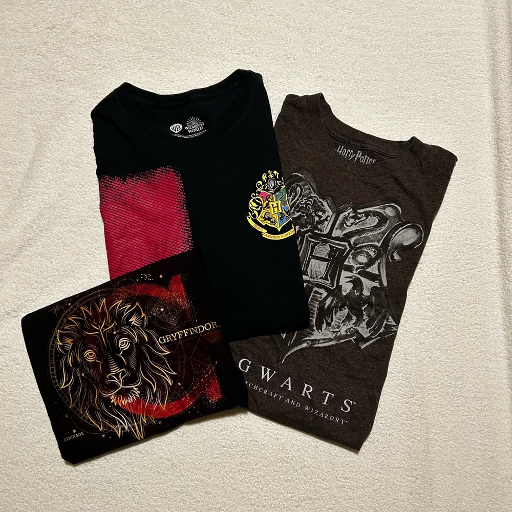 Warner Bros. Kids T-Shirts - Black, Red, and Brown